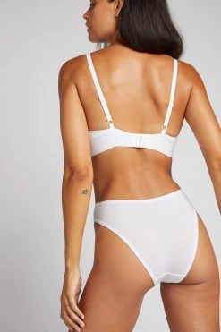 Negative Underwear Best Sellers Whipped Triangle Bra In White