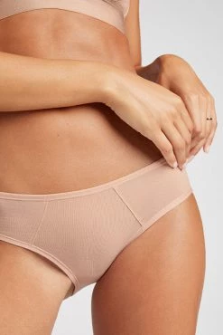 Negative Underwear Cotton Brief In Buff (Singles - Employee Sale)