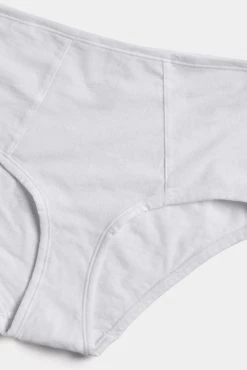 Negative Underwear Underwear Cotton High Waist Brief In White (Pack) 11 Negative Underwear Underwear Cotton High Waist Brief In White (Pack)