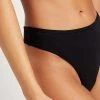 Negative Underwear Cotton Thong In Black (Singles - Employee Sale)