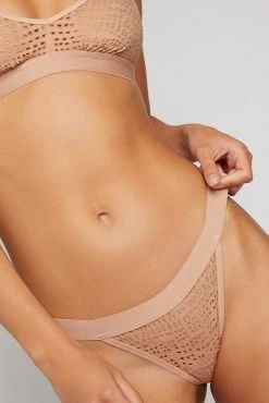 Negative Underwear Essaouira Thong In Buff Underwear