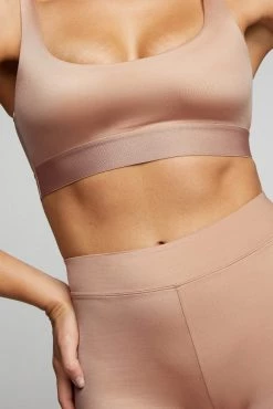 Negative Underwear Glacé Bike Short In Buff