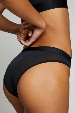 Negative Underwear Sieve Brief In Black Underwear