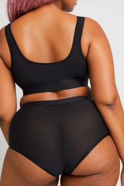 Negative Underwear Sieve High-Waist Brief In Black Underwear 10 Negative Underwear Sieve High-Waist Brief In Black Underwear