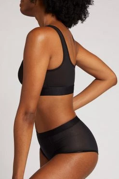 Negative Underwear Sieve High-Waist Brief In Black Underwear 12 Negative Underwear Sieve High-Waist Brief In Black Underwear