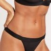 Negative Underwear Sieve Thong In Black