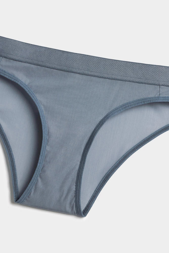 Negative Underwear Silky Brief In Slate 4 Negative Underwear Silky Brief In Slate