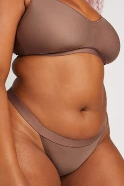 Negative Underwear Silky Thong In Haze