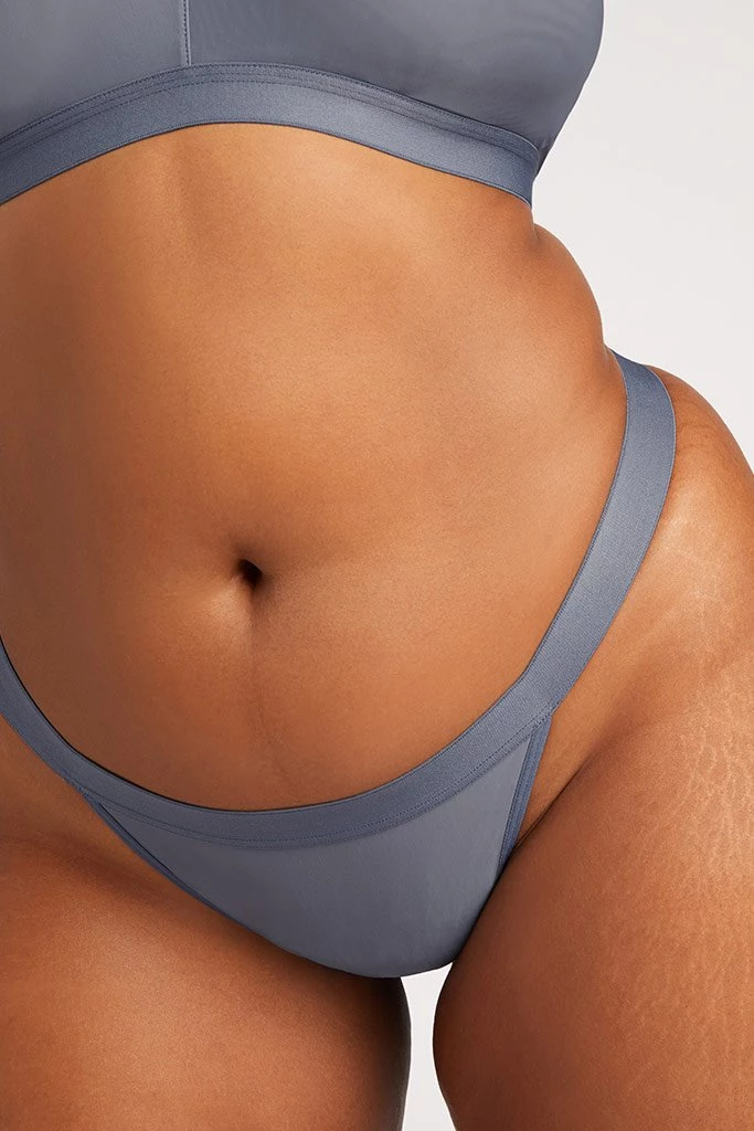 Negative Underwear Underwear Silky Thong In Black And In Buff And In Slate (3 Pack) 8 Negative Underwear Underwear Silky Thong In Black And In Buff And In Slate (3 Pack)