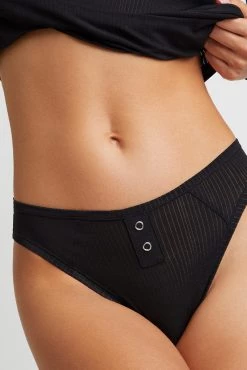 Negative Underwear Whipped French Cut Brief In Black
