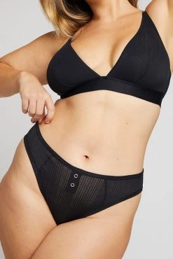 Negative Underwear Whipped French Cut Brief In Black