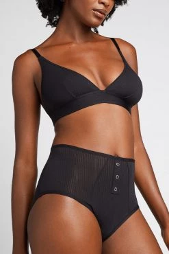 Negative Underwear Whipped High Rise In Black 10 Negative Underwear Whipped High Rise In Black
