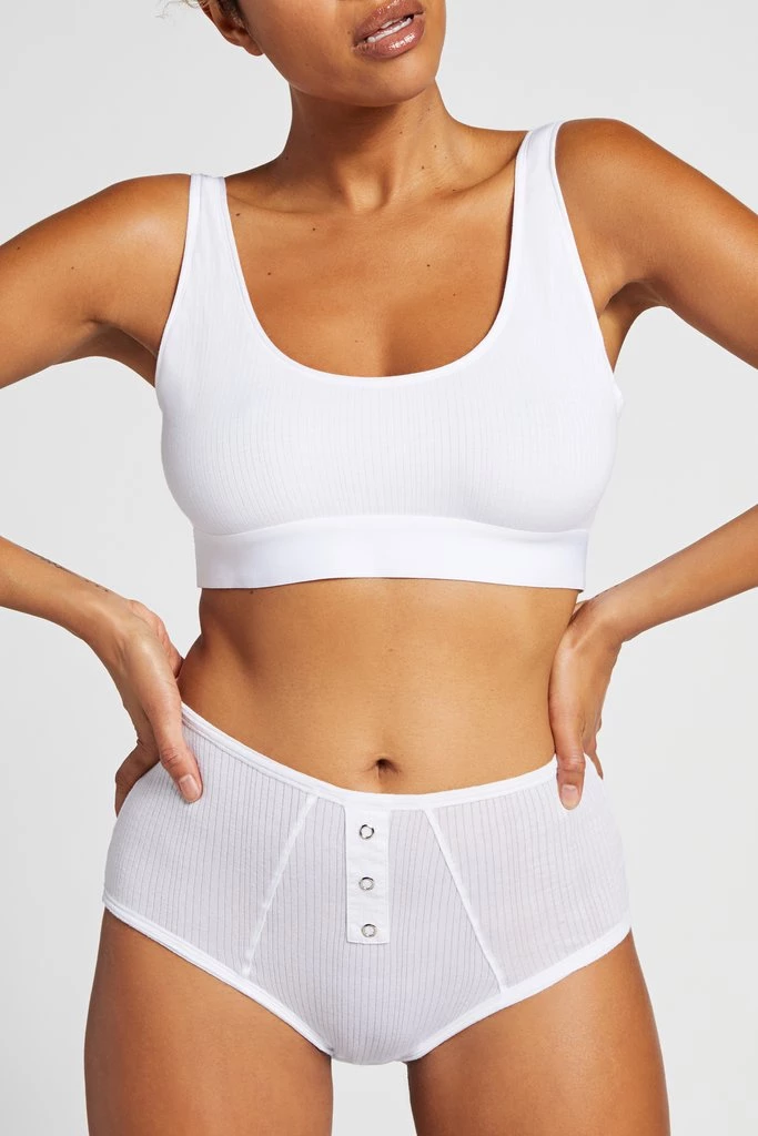 Negative Underwear Whipped High Rise In Black And In White And In Heather Grey (3 Pack) Underwear 5 Negative Underwear Whipped High Rise In Black And In White And In Heather Grey (3 Pack) Underwear