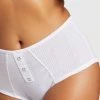 Negative Underwear Whipped High Rise In White Underwear