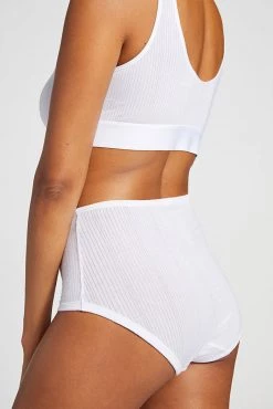 Negative Underwear Whipped High Rise In White Underwear 9 Negative Underwear Whipped High Rise In White Underwear
