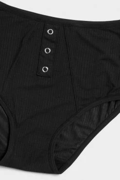 Negative Underwear Whipped High Rise In Black 11 Negative Underwear Whipped High Rise In Black