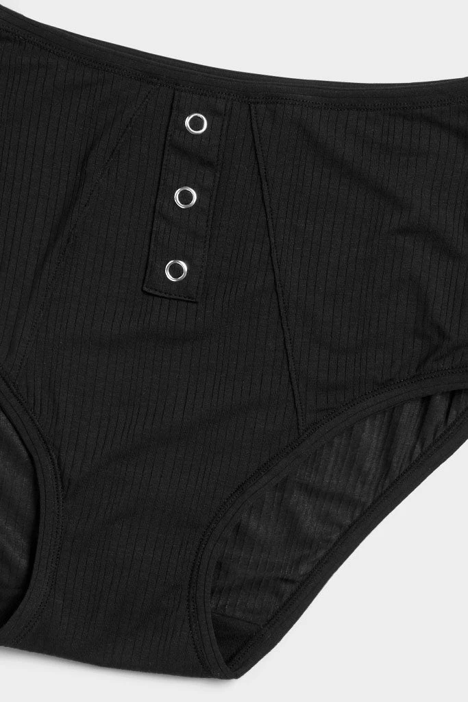 Negative Underwear Whipped High Rise In Black 4 Negative Underwear Whipped High Rise In Black