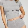 Negative Underwear Whipped High Rise In Heather Grey