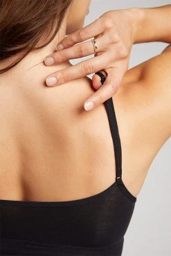 Negative Underwear Cotton Bralette In Black Bras 11 Negative Underwear Cotton Bralette In Black Bras