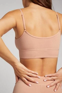 Negative Underwear Bras Cotton Bralette In Buff