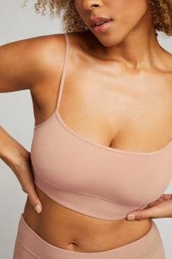 Negative Underwear Bras Cotton Bralette In Buff 9 Negative Underwear Bras Cotton Bralette In Buff