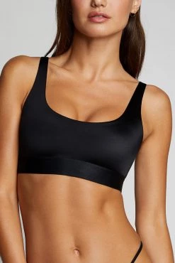 Negative Underwear Glacé Bra Top In Black