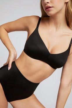 Negative Underwear Glacé Non-Wire Bra In Black