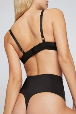 Negative Underwear Glacé Non-Wire Bra In Black 9 Negative Underwear Glacé Non-Wire Bra In Black