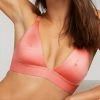 Negative Underwear Glacé Triangle Bra In Coral Bras