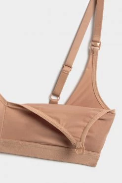 Negative Underwear Silky Nursing Bra In Buff Bras