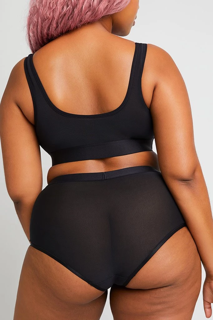 Negative Underwear Sieve Bra Top In Black And In Buff And In Slate (3 Pack) Bras 4 Negative Underwear Sieve Bra Top In Black And In Buff And In Slate (3 Pack) Bras