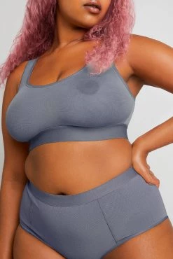 Negative Underwear Bras Sieve Bra Top In Slate 11 Negative Underwear Bras Sieve Bra Top In Slate
