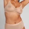 Negative Underwear Sieve Non-Wire Bra In Buff