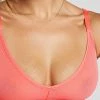 Negative Underwear Sieve Non-Wire Bra In Coral Bras