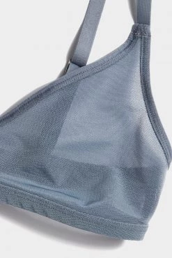 Negative Underwear Bras Sieve Non-Wire Bra In Slate