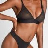 Negative Underwear Bras Sieve Triangle Bra In Black