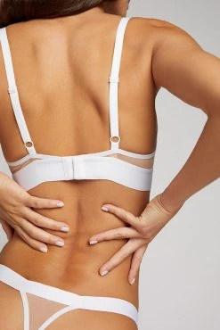 Negative Underwear Bras Sieve Triangle Bra In Buff + Black And In Buff And In Buff + White (3 Pack)