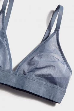 Negative Underwear Sieve Triangle Bra In Slate Bras