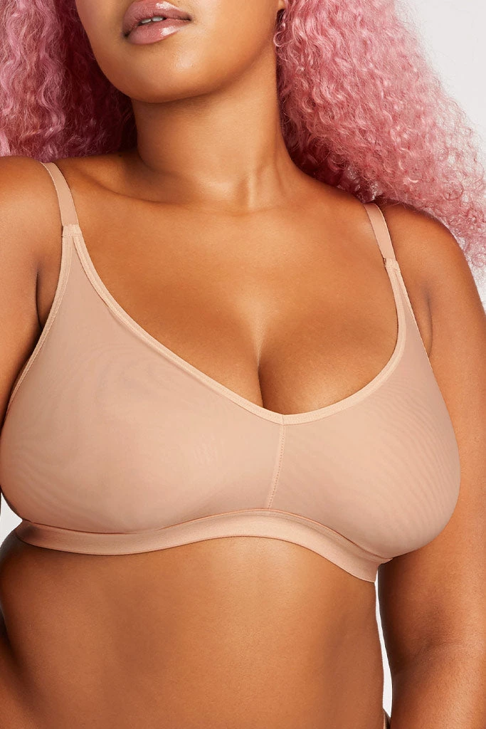 Negative Underwear Silky Non-Wire Bra In Buff Bras 5 Negative Underwear Silky Non-Wire Bra In Buff Bras