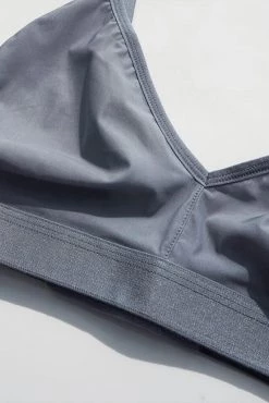 Negative Underwear Silky Non-Wire Bra In Slate Bras 13 Negative Underwear Silky Non-Wire Bra In Slate Bras
