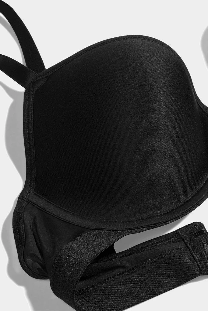 Negative Underwear Stealth Mode Demi Bra In Black 2 Negative Underwear Stealth Mode Demi Bra In Black