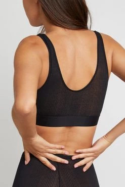 Negative Underwear Whipped Bra Top In Black