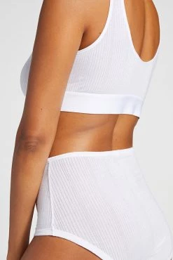 Negative Underwear Whipped Bra Top In White 11 Negative Underwear Whipped Bra Top In White