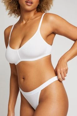 Negative Underwear Bras Whipped Non-Wire Bra In White 10 Negative Underwear Bras Whipped Non-Wire Bra In White