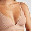 Negative Underwear Whipped Triangle Bra In Buff Bras