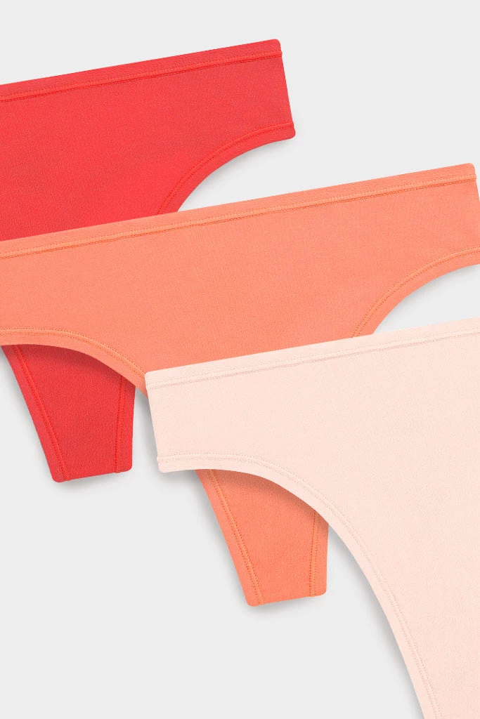 Negative Underwear Cotton Thong In Sunrise (Pack) New 2 Negative Underwear Cotton Thong In Sunrise (Pack) New