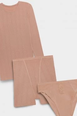 Negative Underwear Boxers/Shorts Whipped Long Sleeve + Whipped Boxer + Whipped French Cut Brief In Buff (Pack)