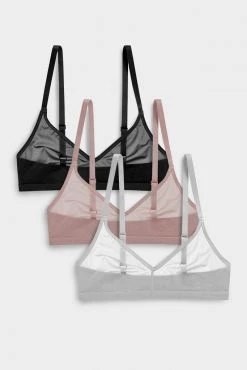 Negative Underwear Sieve Non-Wire Bra In Black And In Haze And In Moon (3 Pack) Bras