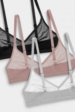 Negative Underwear Sieve Non-Wire Bra In Black And In Haze And In Moon (3 Pack) Bras