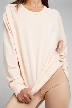 Negative Underwear Club Crew In Peach